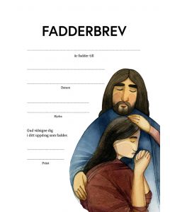 Fadderbrev - Jesus välsignar, 10-p
