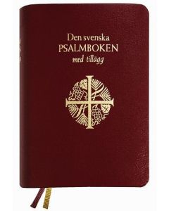 Den svenska psalmboken med tillägg (presentpsalmbok, guldsnitt)