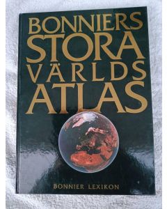 Bonniers Stora Väldskarta ATLAS