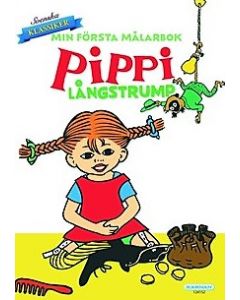Min första målarbok Pippi Långstrump
