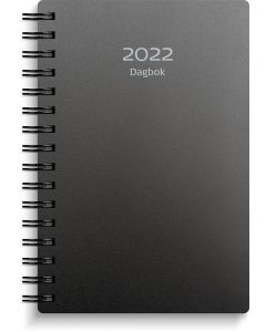 Dagbok plast svart-1023