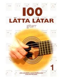 100 lätta låtar gitarr 1