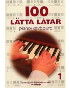100 lätta låtar piano keyboard 1