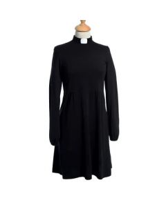 Prästklänning svart 42/44 L