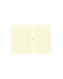 Filofax pocket 24 ant. blad linj beige