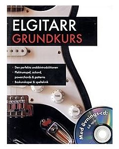 Elgitarr Grundkurs Med övnings-cd
