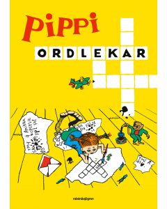 Pippi ordlekar : Korsord, rebusar och ordflätor